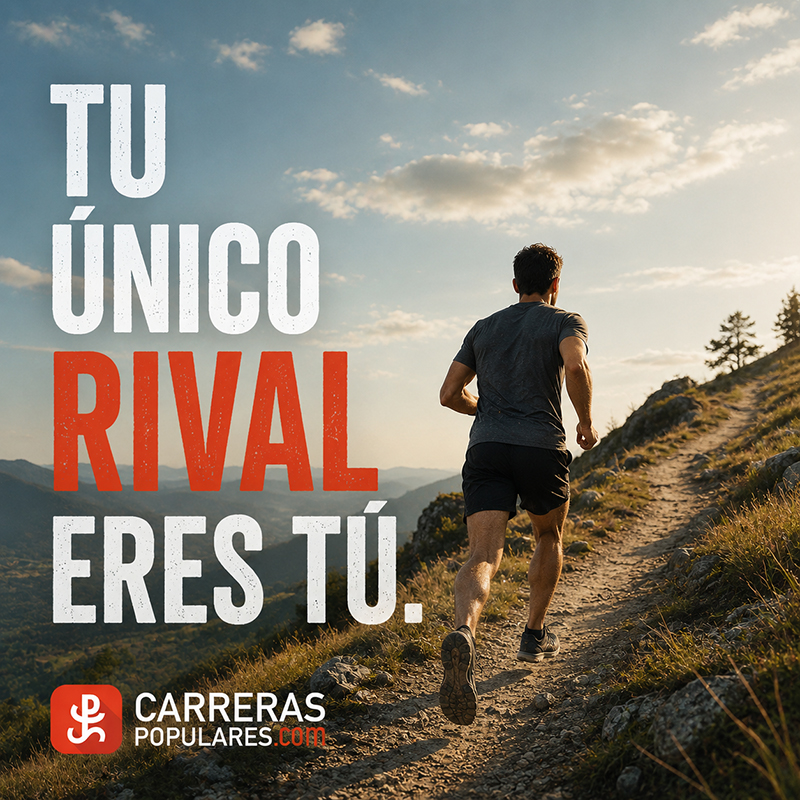Tu único rival eres tú.